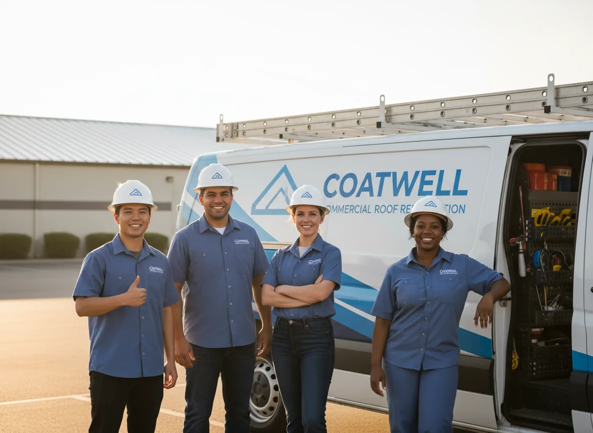 Commercial roof coating company in Plumville, PA